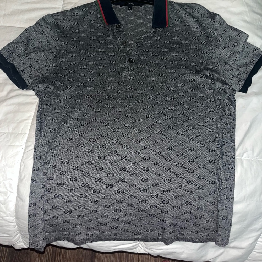 Gucci monogram polo